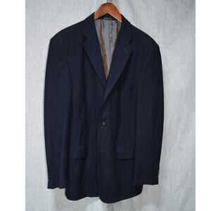 Banana Republic Navy Wool Blend Blazer 42L